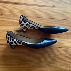 DVF kitten heel pump
